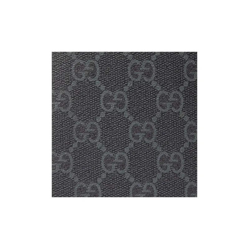 GUCCI GG Emblem Coated Fabrics Wallet Men's Black-5