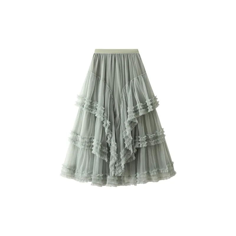 Benhou Casual Long Skirts Women's-7