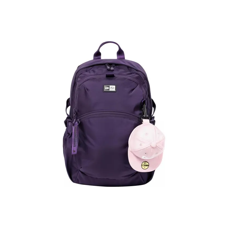 New Era Nylon One Shoulder Handbag Backpack Regular Unisex Purple-1