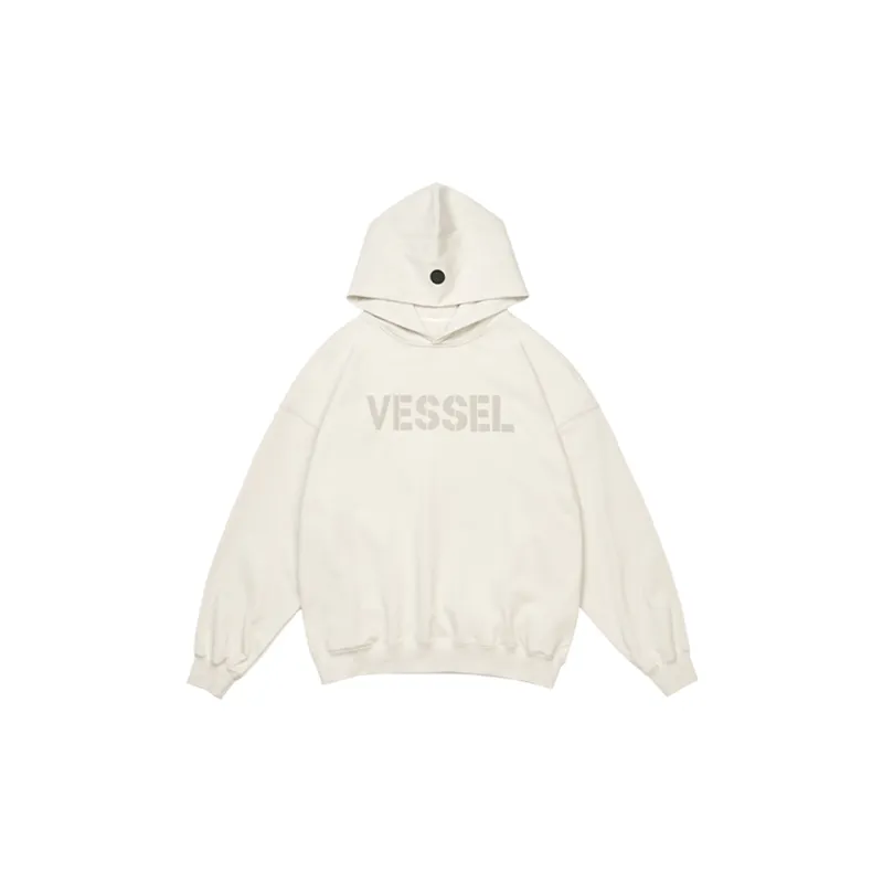 VESSEL Sweatshirt Unisex Light Gray White-1