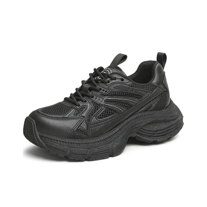 Tata Anti Slip And Wear Resistant Height Increasing Low Top Chunky Sneakers Women's-1