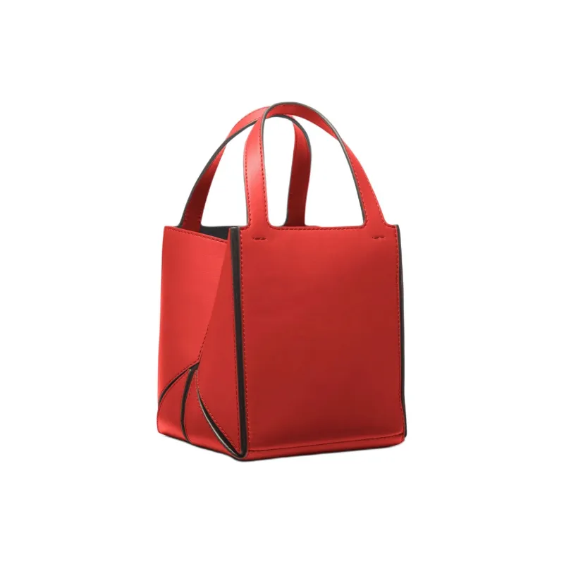 MICHAEL KORS Cow Leather Tote Bag, Shopping Bag, Handbag Trumpets Women's Coral Red-1