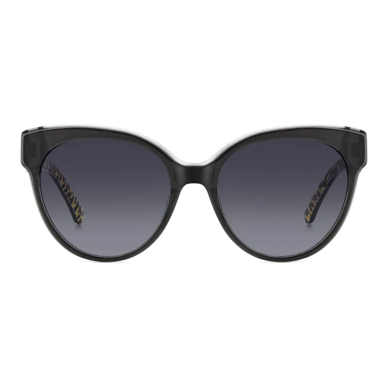 Kate Spade Acetate Round Sunglasses Women's Black-2