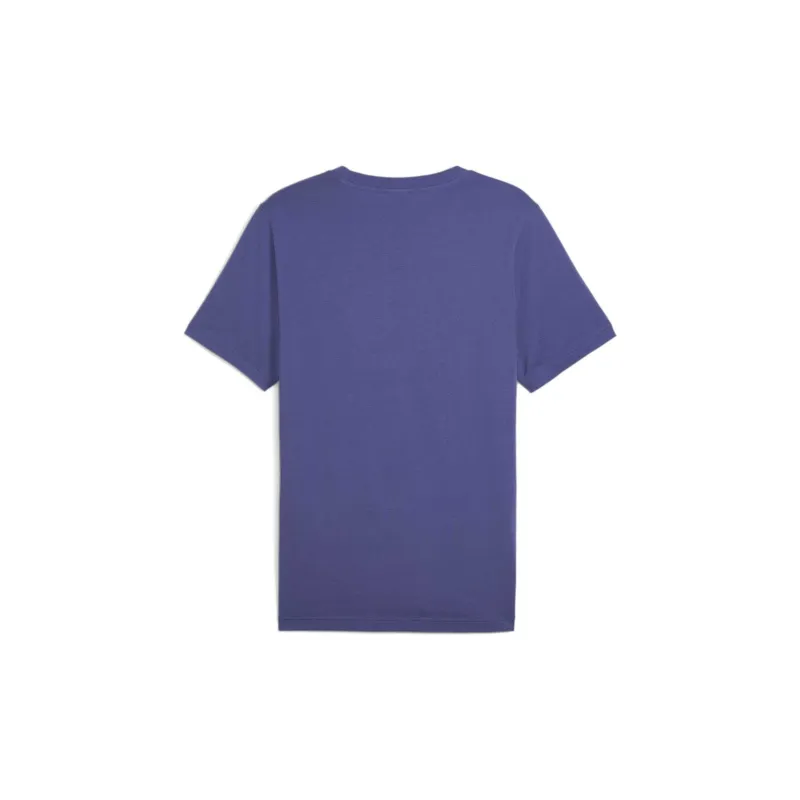 PUMA T Shirts Men Blue Purple-1
