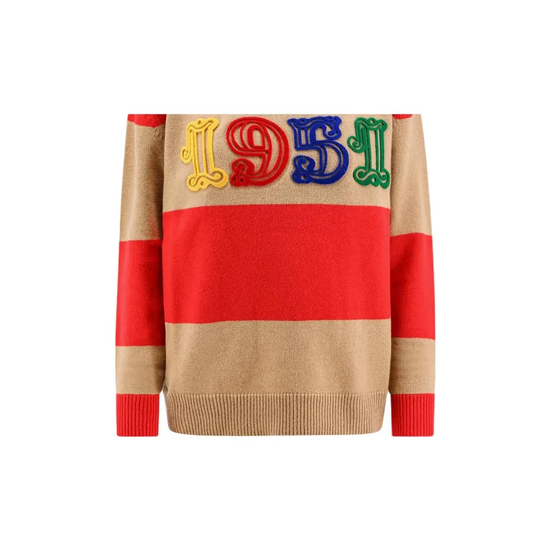 MaxMara Star Patterned Crewneck Jumper-4