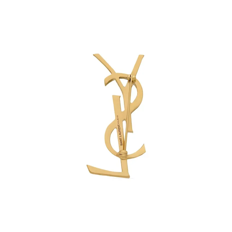SAINT LAURENT Cassandre Brooch-2