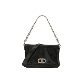 H YXIANG Cow Leather Shoulder Bag Large Size Small Size Women's Multicolor