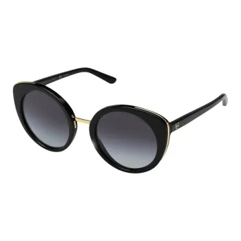 Ralph Lauren Acetate Irregular Shape Sunglasses Women's Black