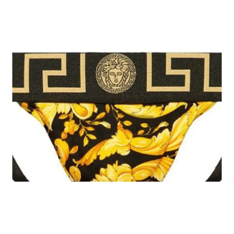 VERSACE Barocco Printed Jockstrap-3