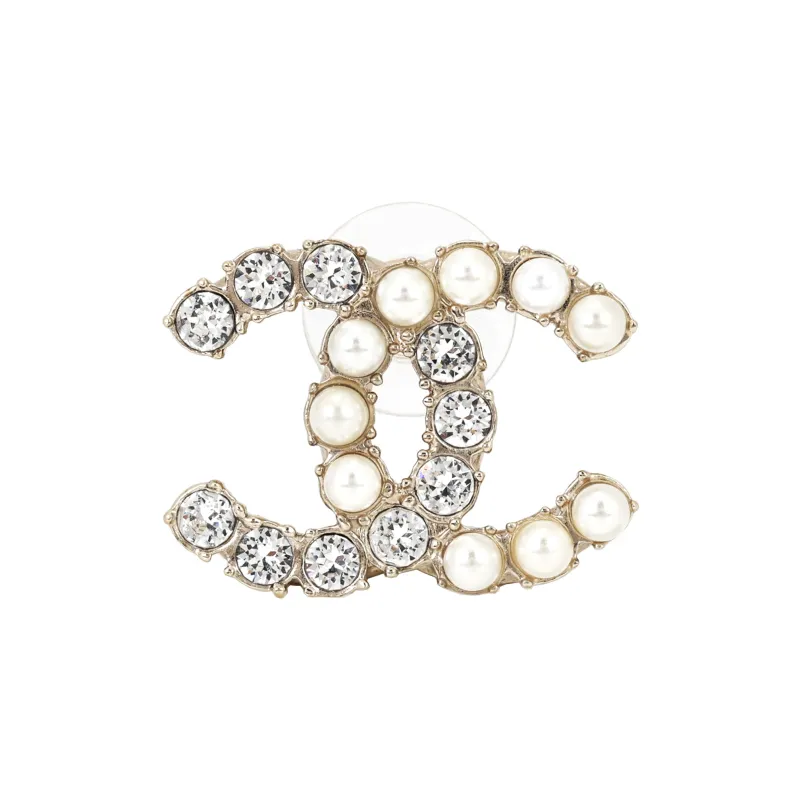 CHANEL Crystal Brooch-1