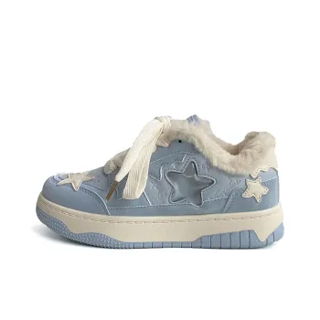 Than Than Me Thermal Slip Resistant Low Top Skateboard Shoes Women's