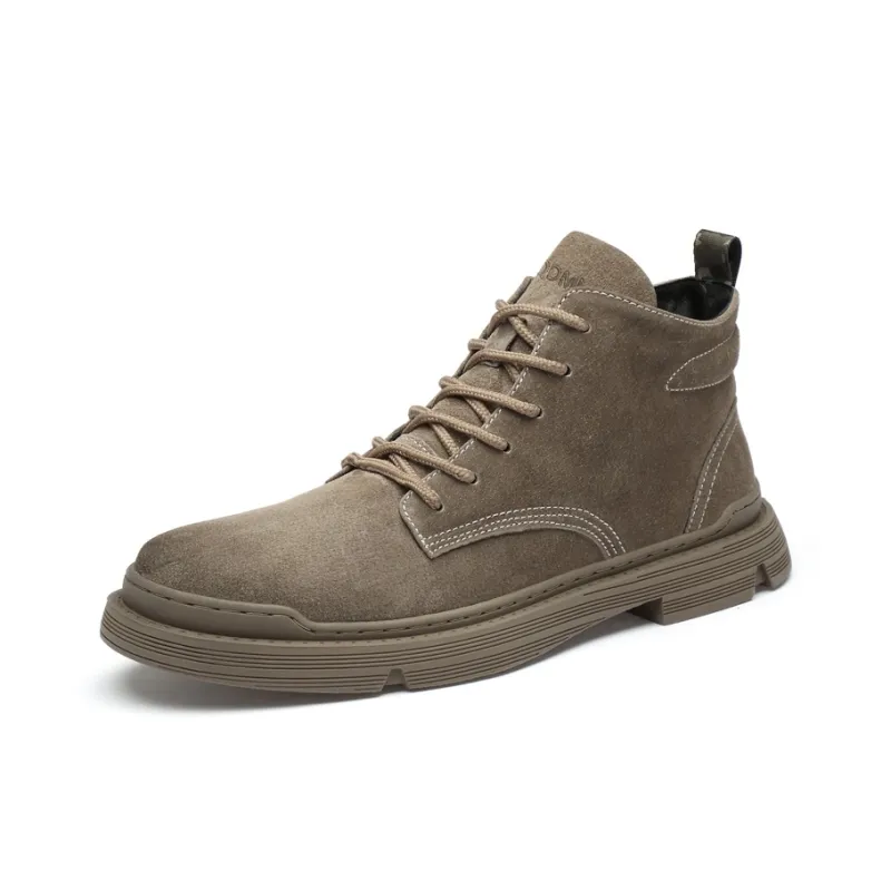 Qiandongmeili Ankle Boots Men's-5