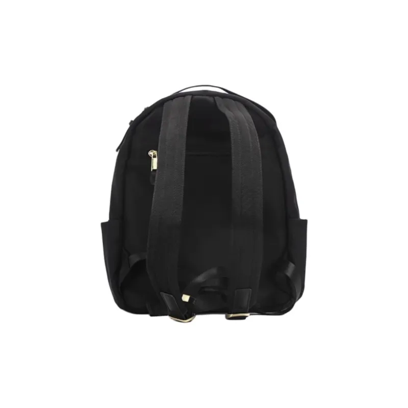 RED DRAGONFLY Fabric Backpack Medium Size Women's Black/Dark Gray-4