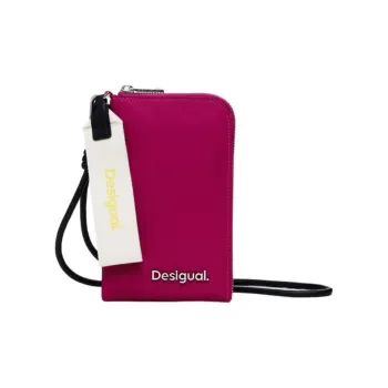Desigual Polyamide Wallet Small Size Women's Rose Purple