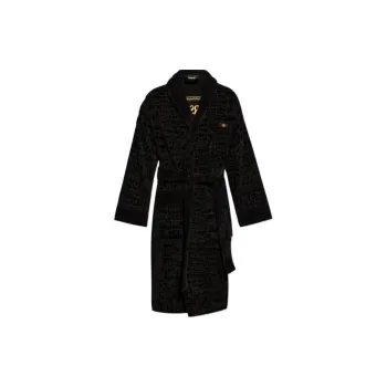 VERSACE Pajama Robe Men's Black
