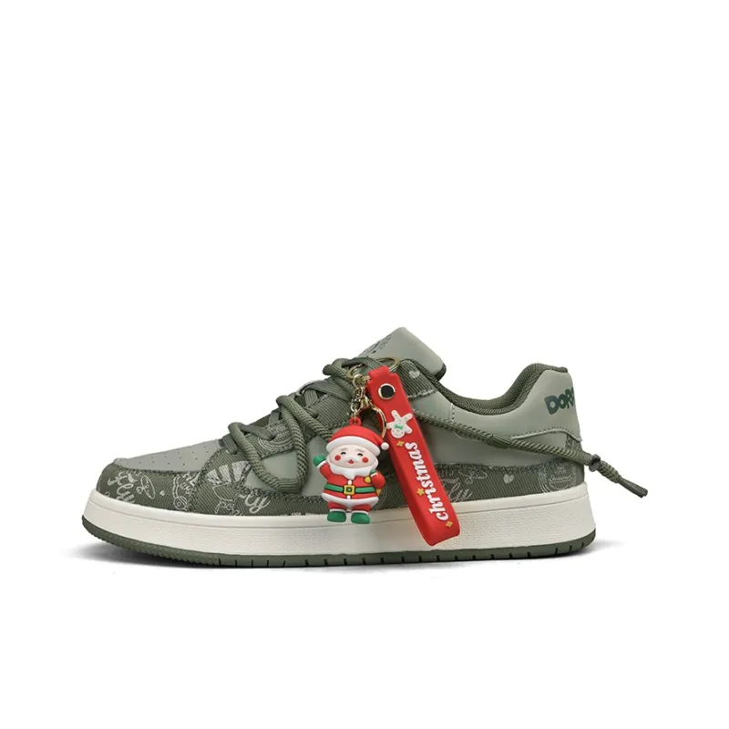 DoraemonA Box Limited Edition Puffy Shoes Low-Top Skateboard Shoes Unisex-381