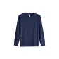2409 Navy Blue Crew Neck