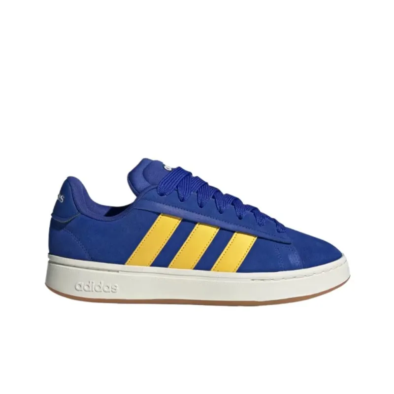 Grand Court Adidas Alpha 'Lucid Blue Utility Yellow'-1