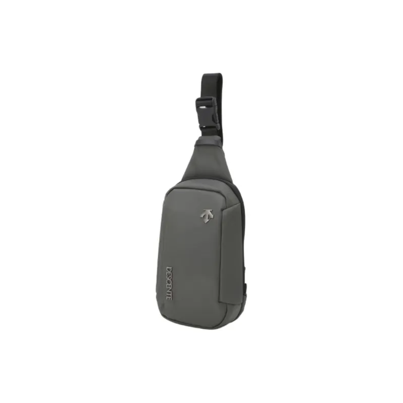 DESCENTE Sling Bags Nylon Gray Men's-1