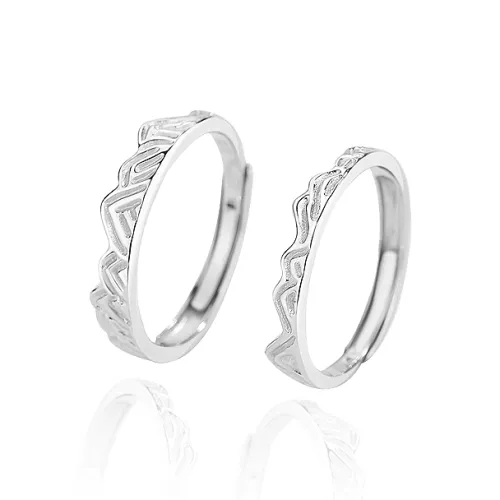 Chongqing Gold Store S999 Fine Silver Rings Unisex