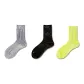 Light Gray+Black+Neon Green[3 Pack]
