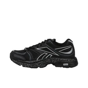 Reebok Premier Road Plus 6 Anti Slip Wear Resistant Low Top Running Shoes Unisex Black