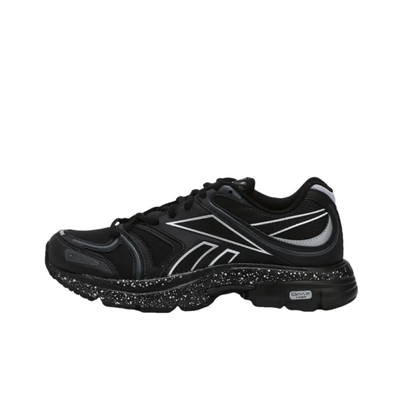 Reebok Premier Road Plus 6 Anti Slip Wear Resistant Low Top Running Shoes Unisex Black-0