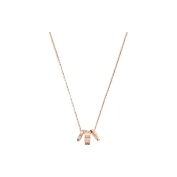 COACH Brass Necklaces Women's Rose Gold
