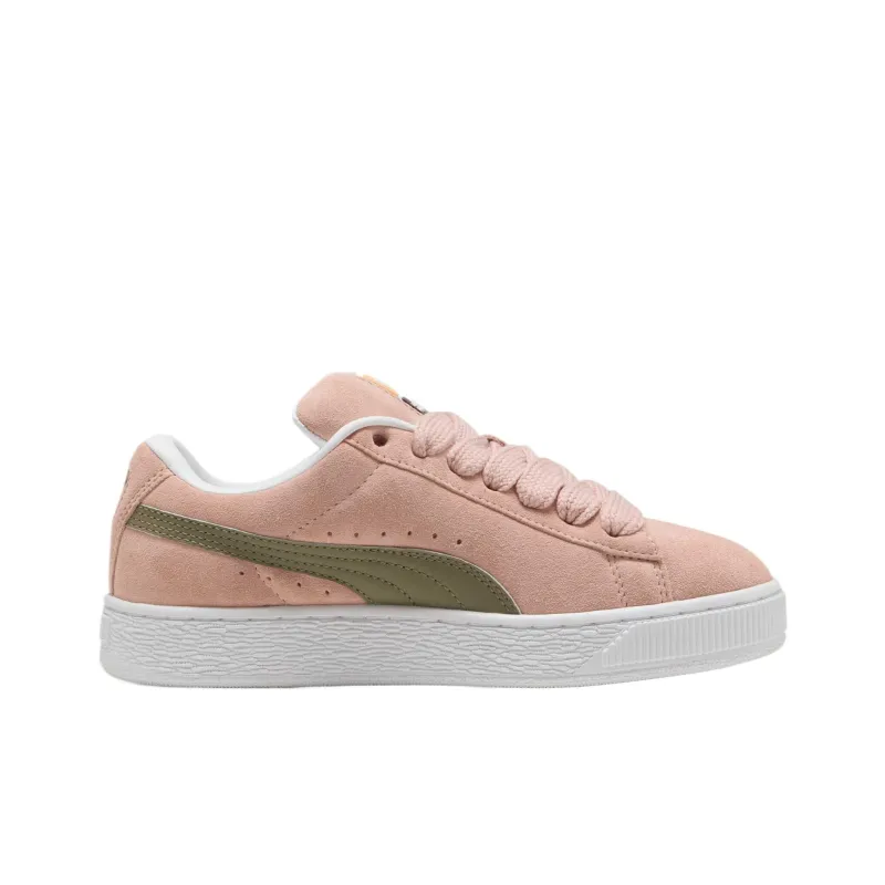 PUMA Slip Resistant, Abrasion Resistant, Lightweight Low Top Skateboard Shoes Unisex Pink-1