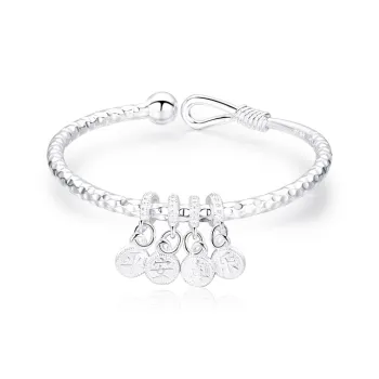 JUICY GRAPE S999 Fine Silver Sterling Silver Bracelets Women's