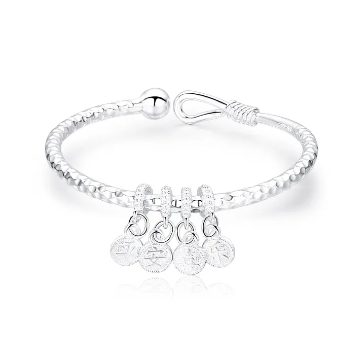 JUICY GRAPE S999 Fine Silver Sterling Silver Bracelets Women's-0