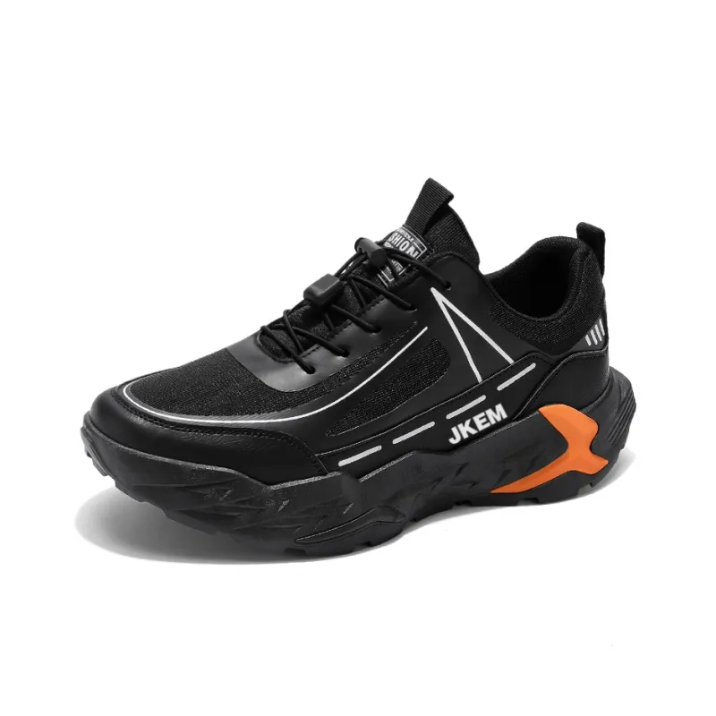 JKEM Cushioning Anti-Slip And Wear-Resistant Height Increasing Low-Top Chunky Sneakers Men's-1