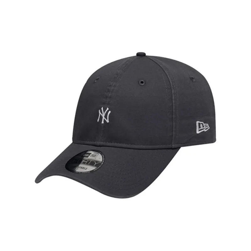 New Era Cotton Baseball Caps Unisex Dark Gray-3