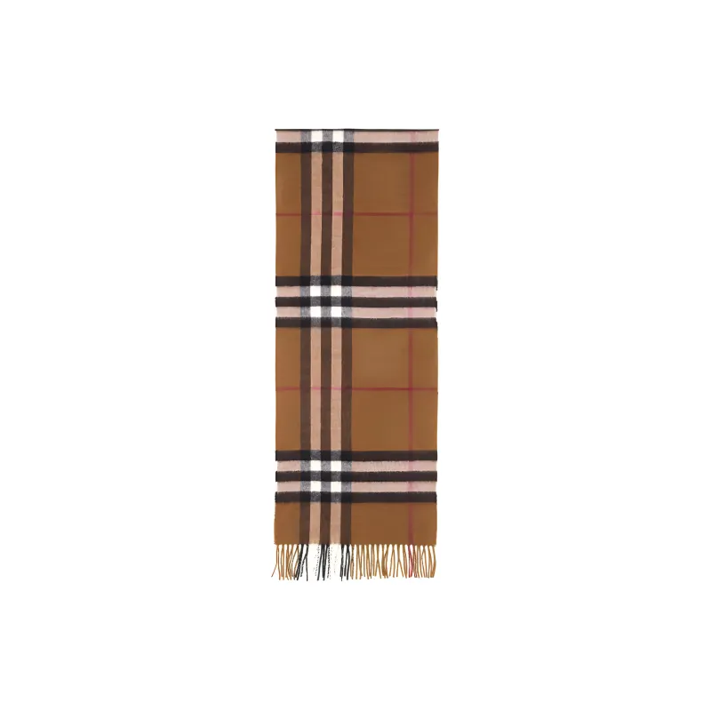 Burberry Classic check Fringed Scarf-0