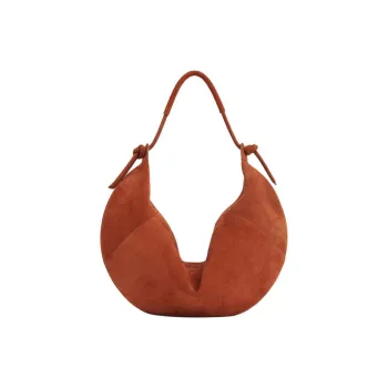 MANSUR GAVRIEL Calfskin Handbag Shoulder Bag Women's Brown