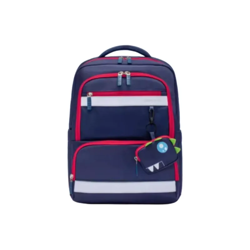 SAMSONITE Fabric Backpack Kids' Red/Dark Blue-4