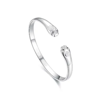 YINGNIXINDONG S 999 Fine Silver Sterling Silver Bracelets Women's