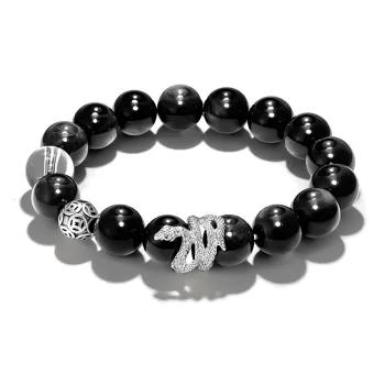 ZHOUDIWANG Ebony Bracelets Unisex