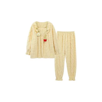 Sleeping Beauty Pajama Set Women's Yellow