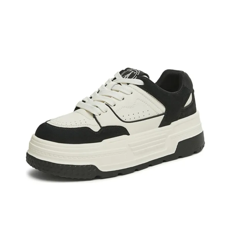 Tata European Style Shoes Abrasion Resistant, Lightweight, And Breathable Low Top Skateboard Shoes Women's-4