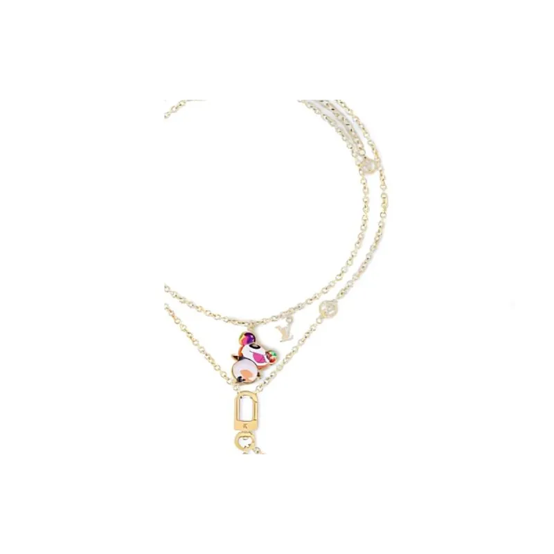 LOUIS VUITTON X Takashi Murakami Superflat Necklace-2