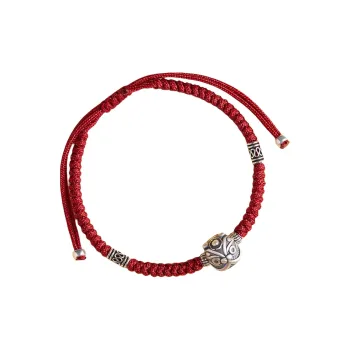 DONGFANGJIE 999 Fine Silver Hand Lanyards Unisex