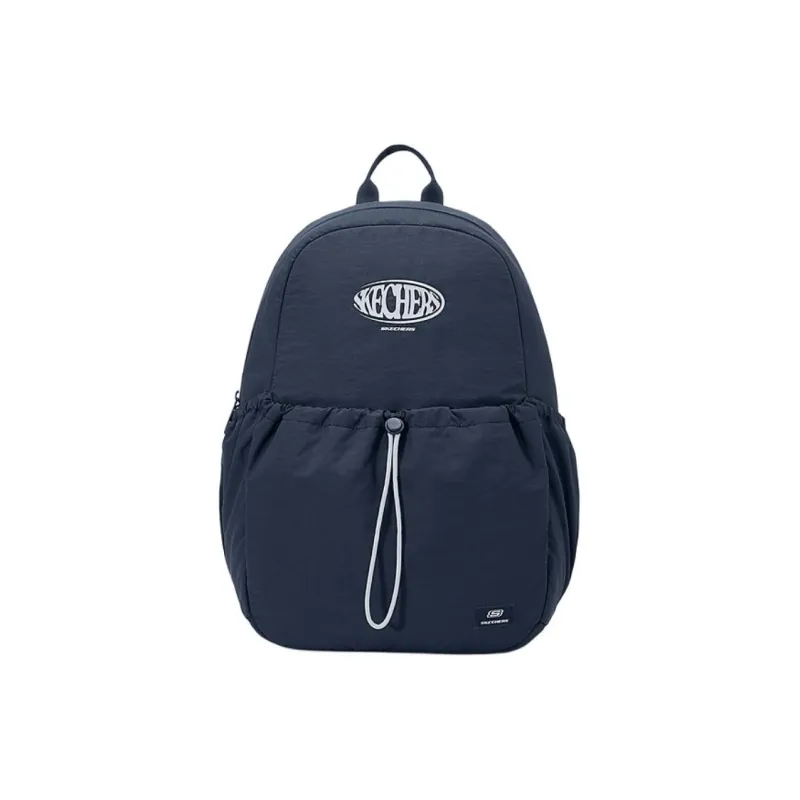 Skechers Fabric Backpack Large Size Unisex Ink Gray-0