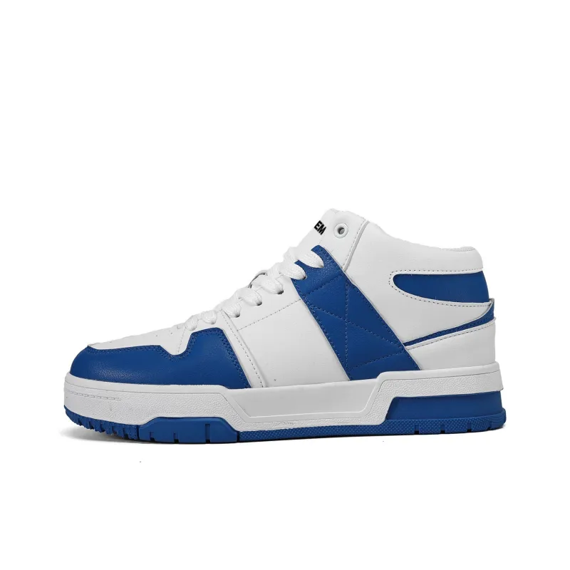 JKEM Anti-Slip And Wear-Resistant Height Increasing High-Top Skateboard Shoes Unisex-5