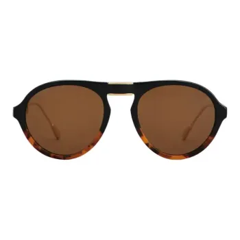 TOD'S Acetate Metal Cat Eye Sunglasses Men's Black
