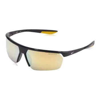 Nike Injection Molded Irregular Shape Sunglasses Unisex Black