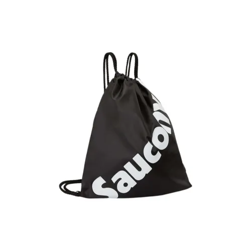 Saucony Polyester Backpack Unisex Black