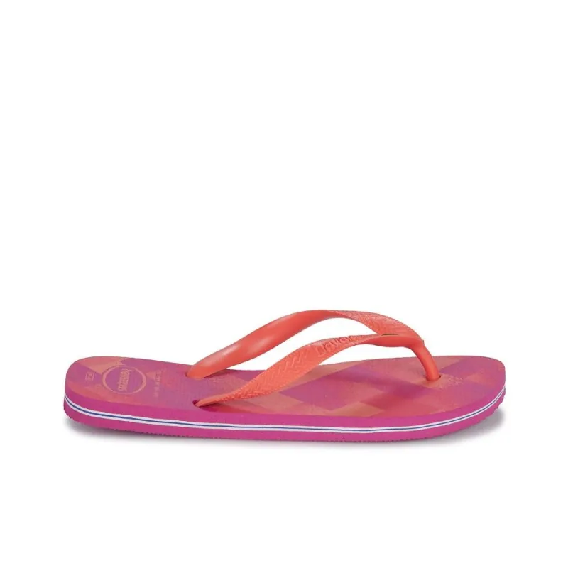 Havaianas Slip Resistant Quick Dry Flip Flops Men's Pink-1