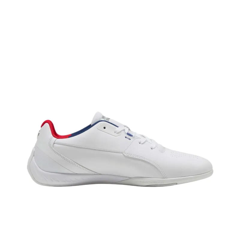 BMW x PUMA Anti Slip Wear Resistant Low Top Casual Shoes Unisex White-1