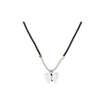 Listen To The Flowers Bloom Agate Necklaces Women's
